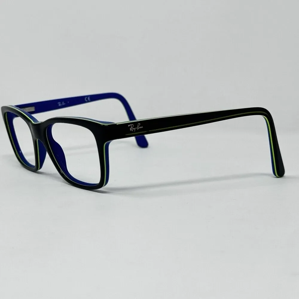 Ray-Ban RB1536 3600 Dark Grey Blue Kids Eyeglass Frames 48-16-130 Authentic (B)